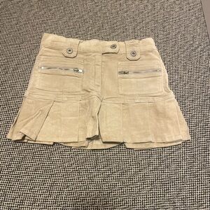 Vanilla Star Khaki Mini Skirt